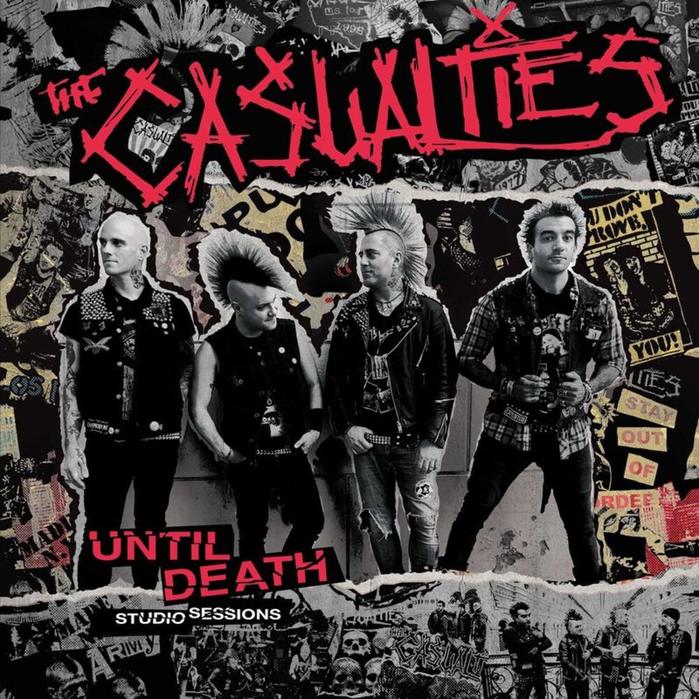 The Casualties - Until Death: Studio Sessions  LP LP
